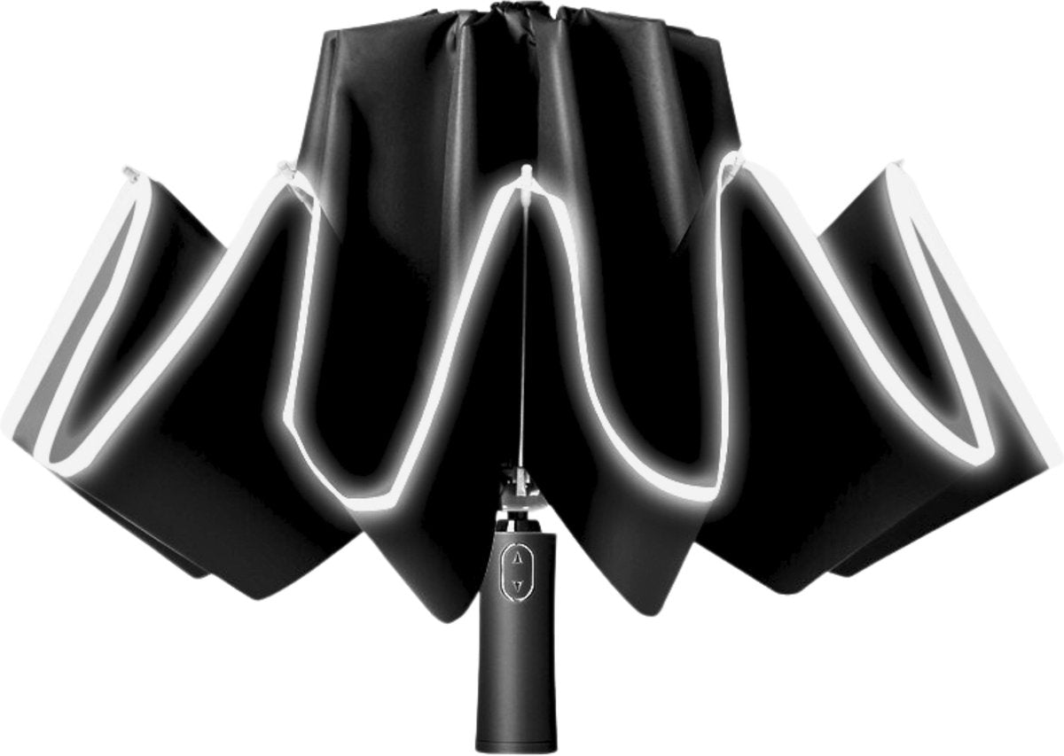 Automatisch Opvouwbare Paraplu Zwart