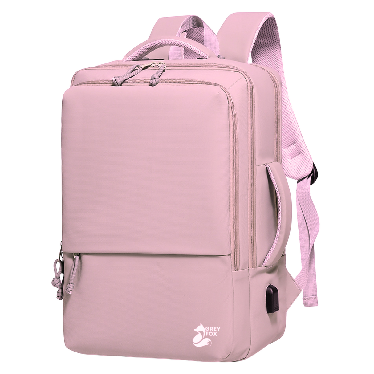 Laptop Rugzak USB 17inch 30L Roze
