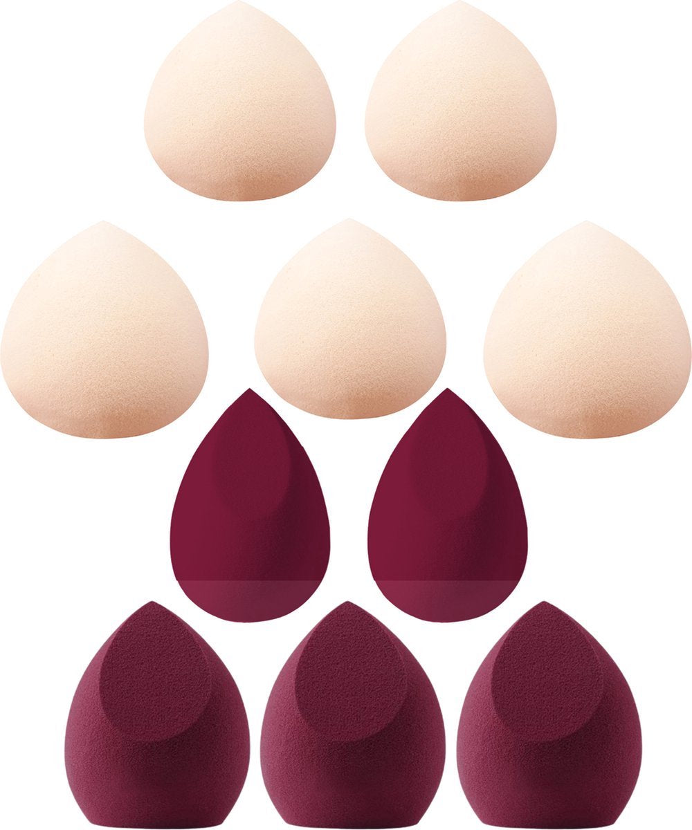 Professional Beauty Blender Set 10 Stuks