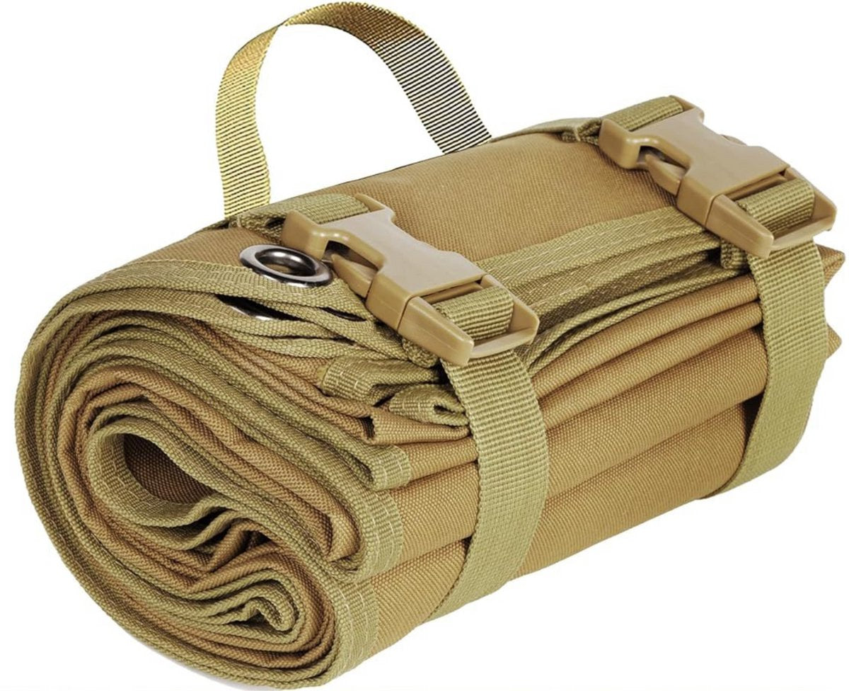 Camping Mat Opvouwbaar 75 x 200cm Bruin