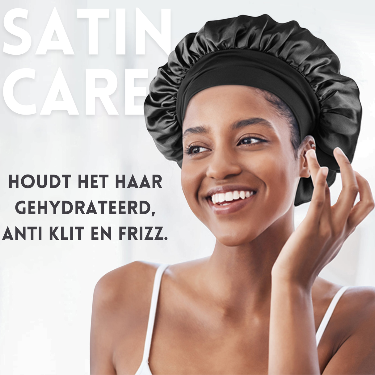 Bonnet Slaapmuts Zwart