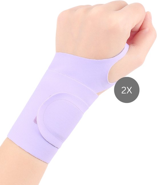 Wrist Wraps 1 Paar Paars