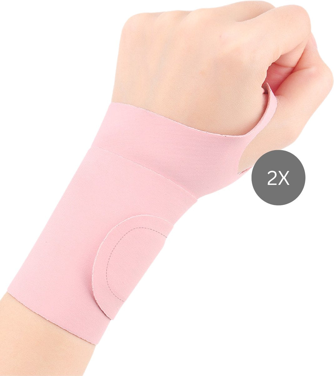 Wrist Wraps 1 Paar Roze
