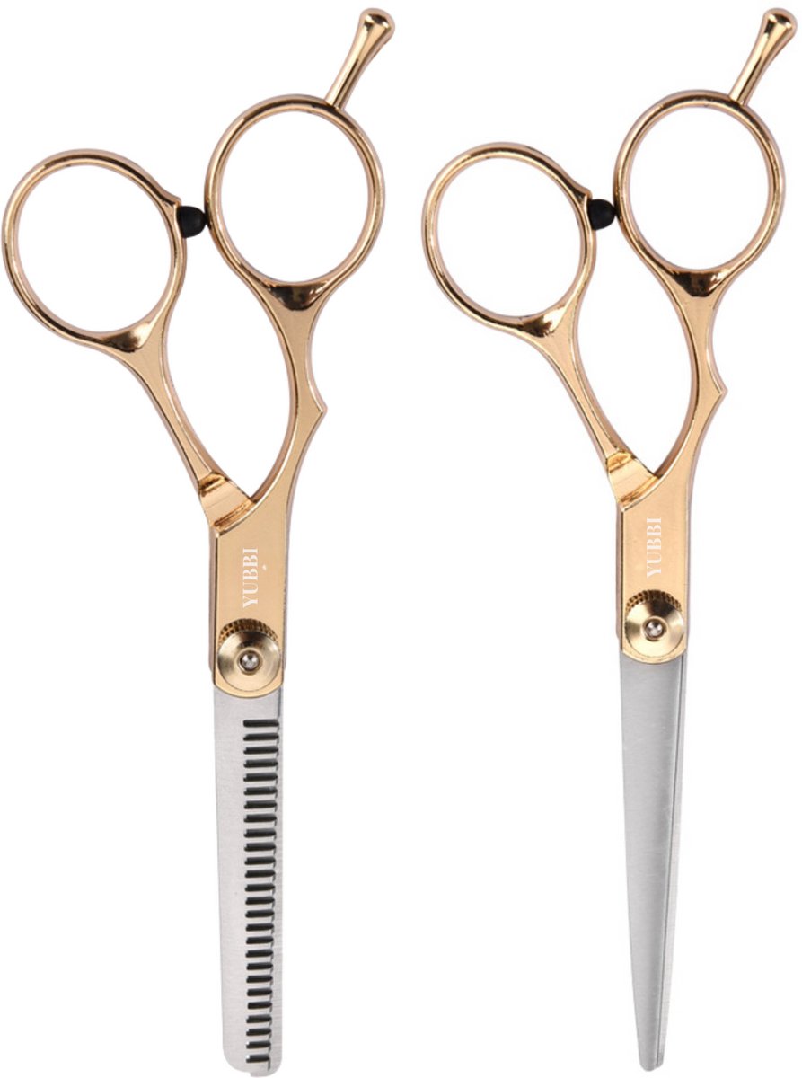 Kappersscharen Set 2-delig Zilver-Goud