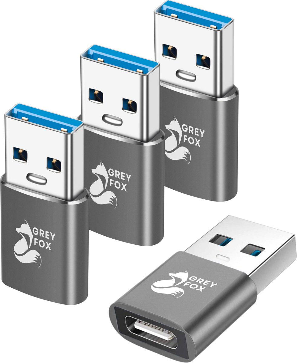 USB-A 3.2 naar USB-C Converter 4 Stuks