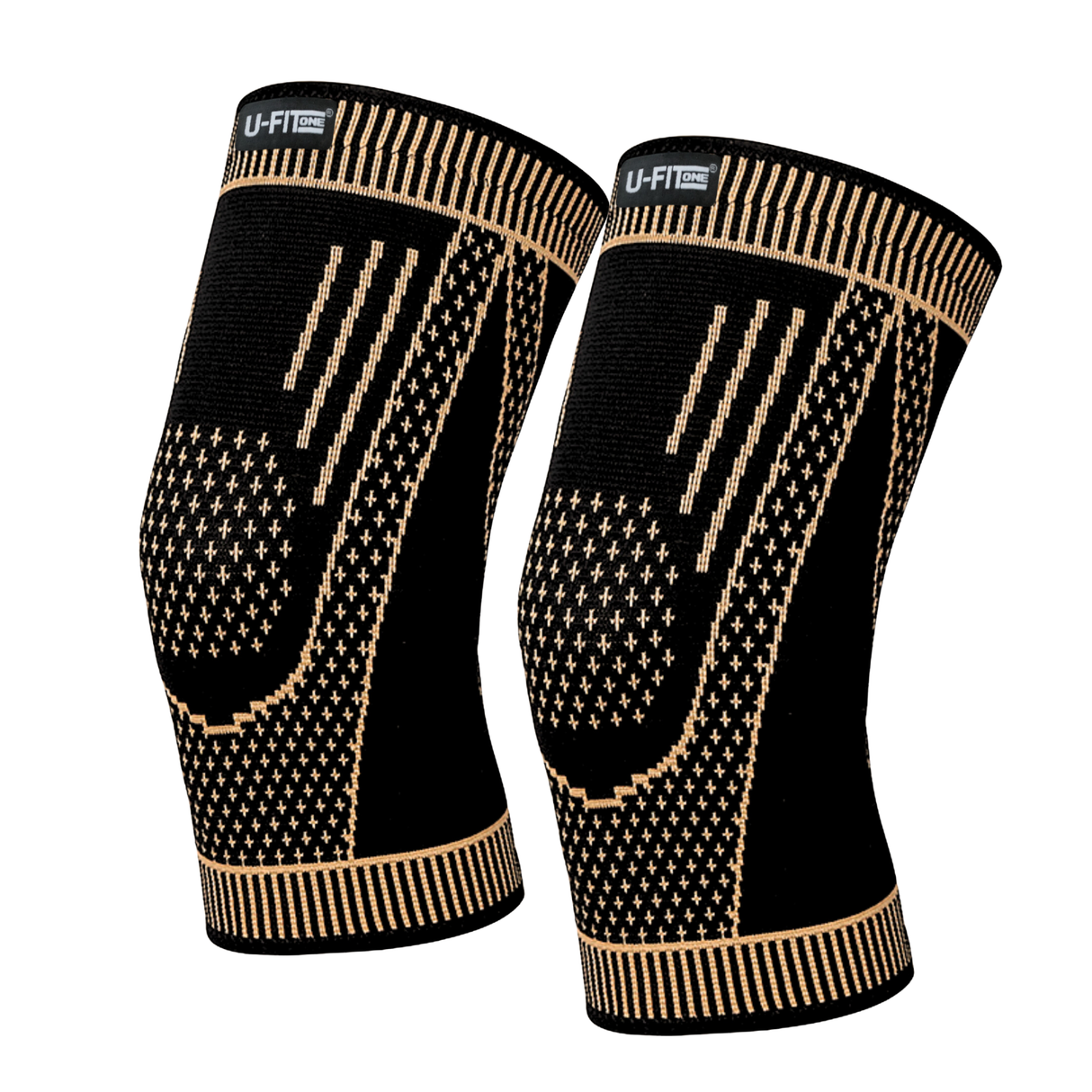 Knie Brace Koper 1 Paar