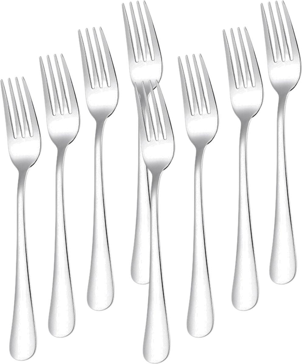 Tafelvorken Zilver 8 Stuks