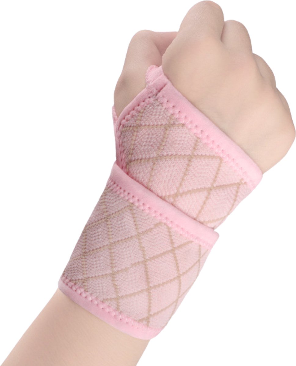 Wrist Wraps 1 Stuk Roze