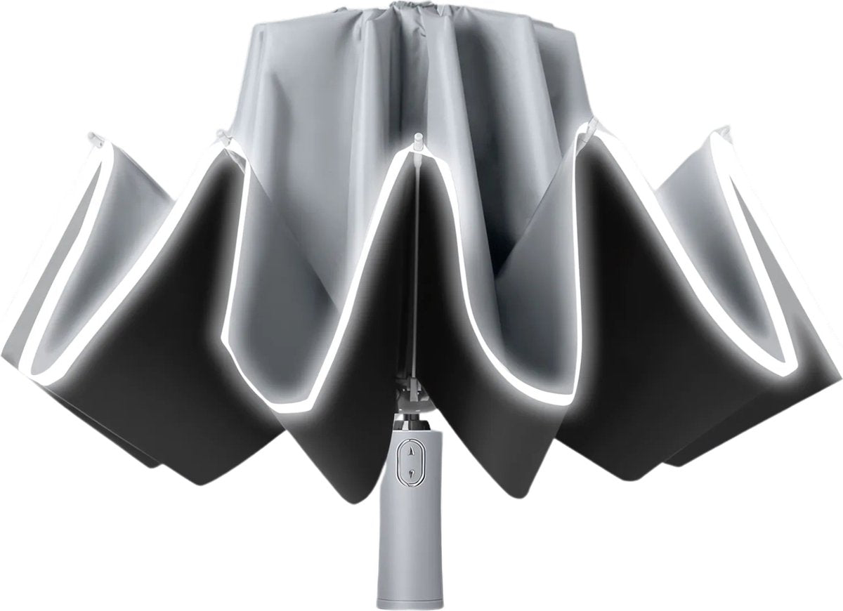 Automatisch Opvouwbare Paraplu Grijs