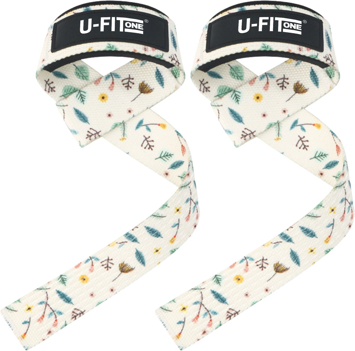 Lifting Straps Wit Bloem