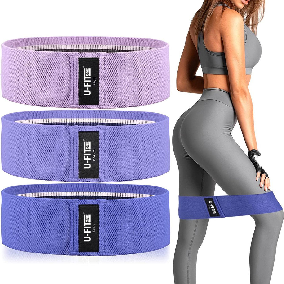 Weerstandsbanden Set Blauw