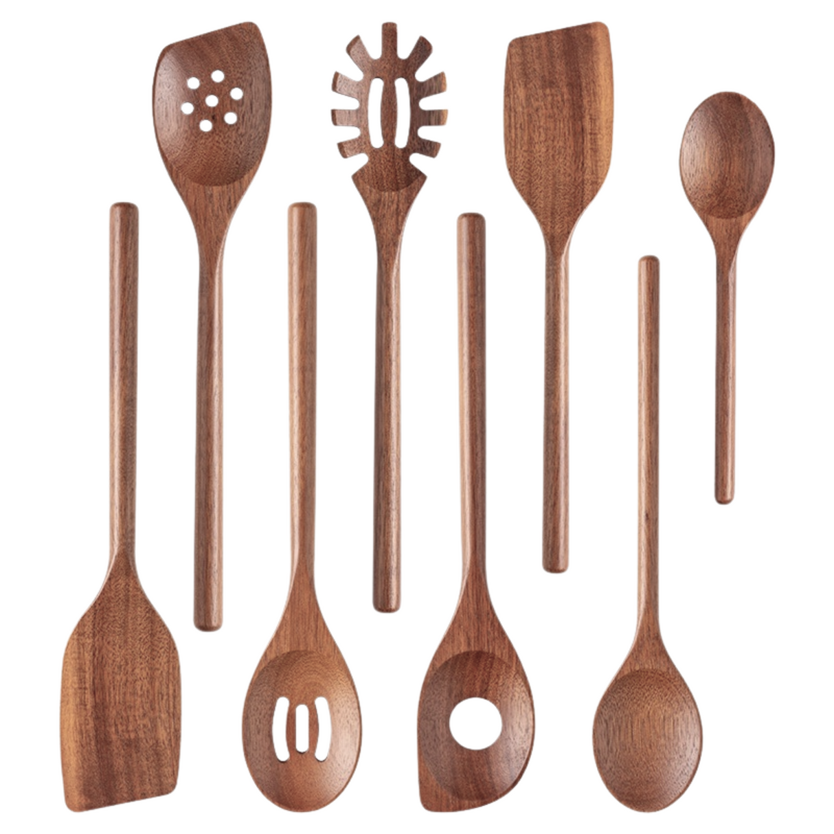 Houten Spatel Set