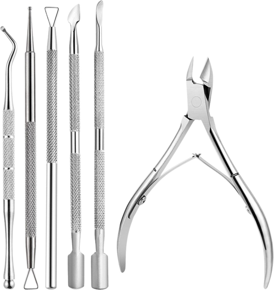 Professionele RVS Nagel Tool Set