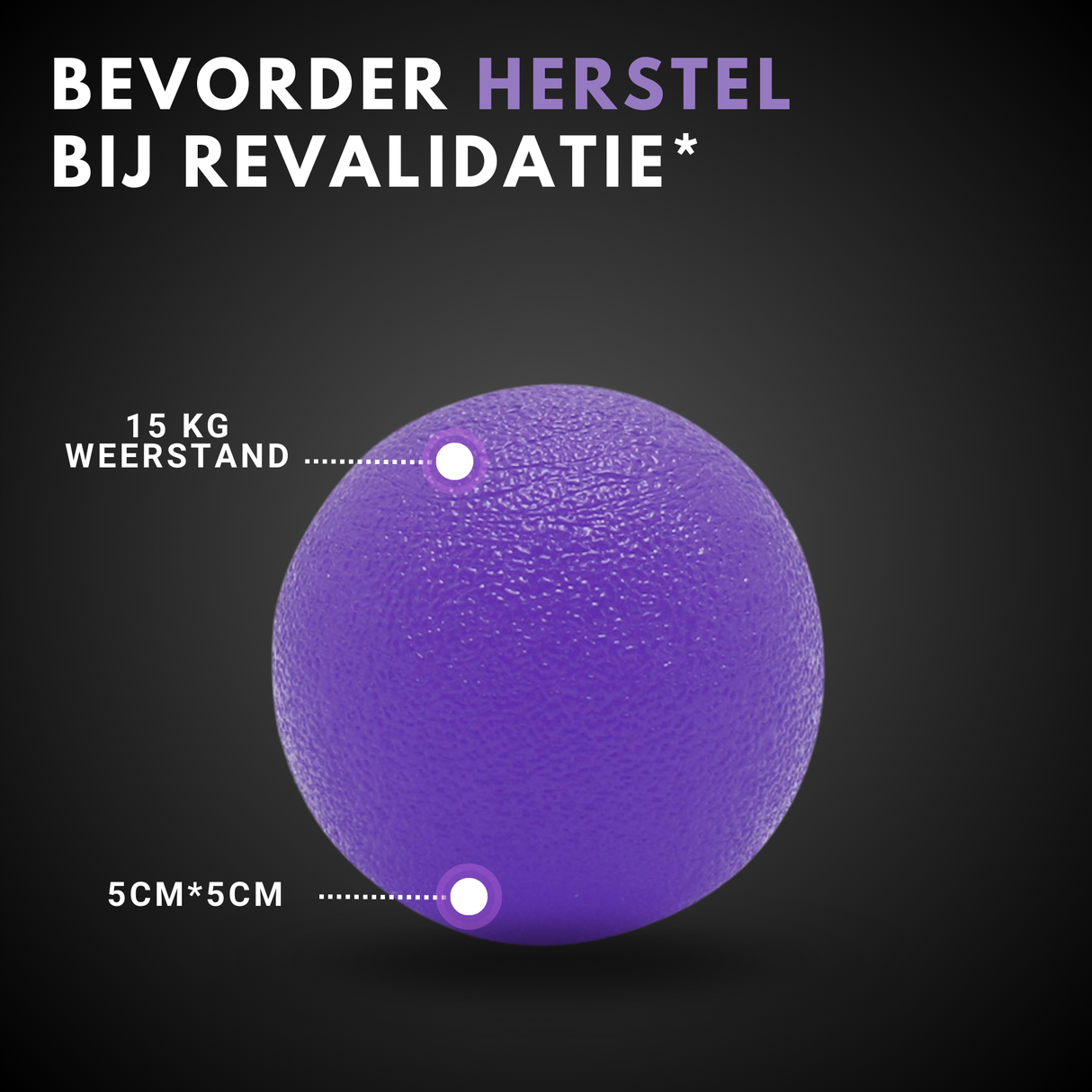 Stressballen 15kg tot 30kg