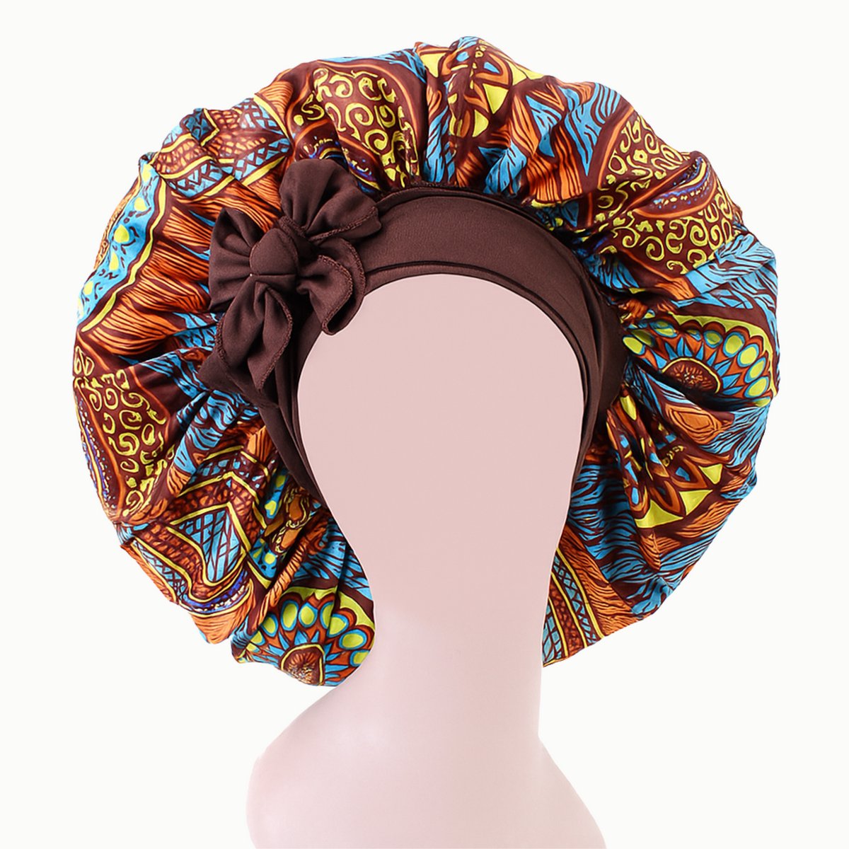 Bonnet XL Slaapmuts Bruin