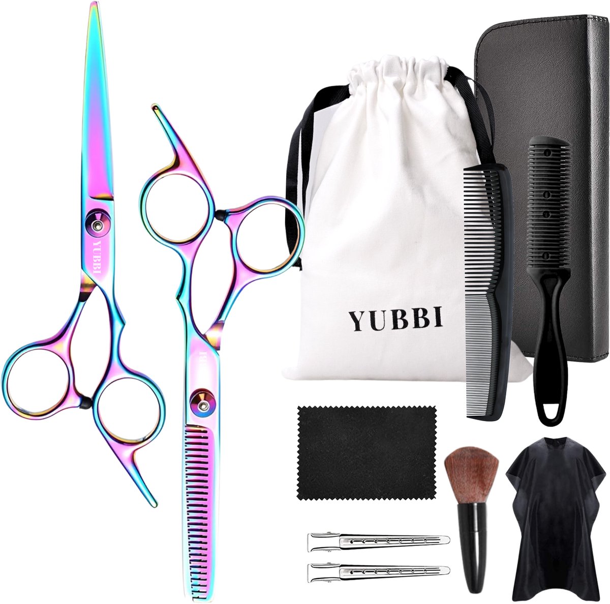 Kappersscharen Set 11-delig Rainbow