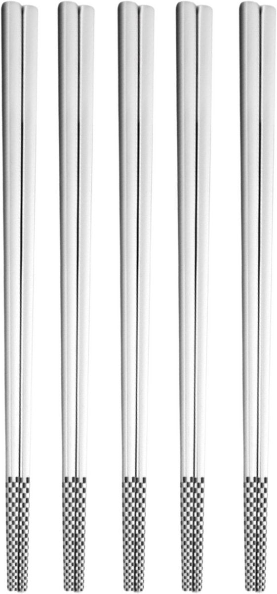 Chopstick Set Lux Zilver