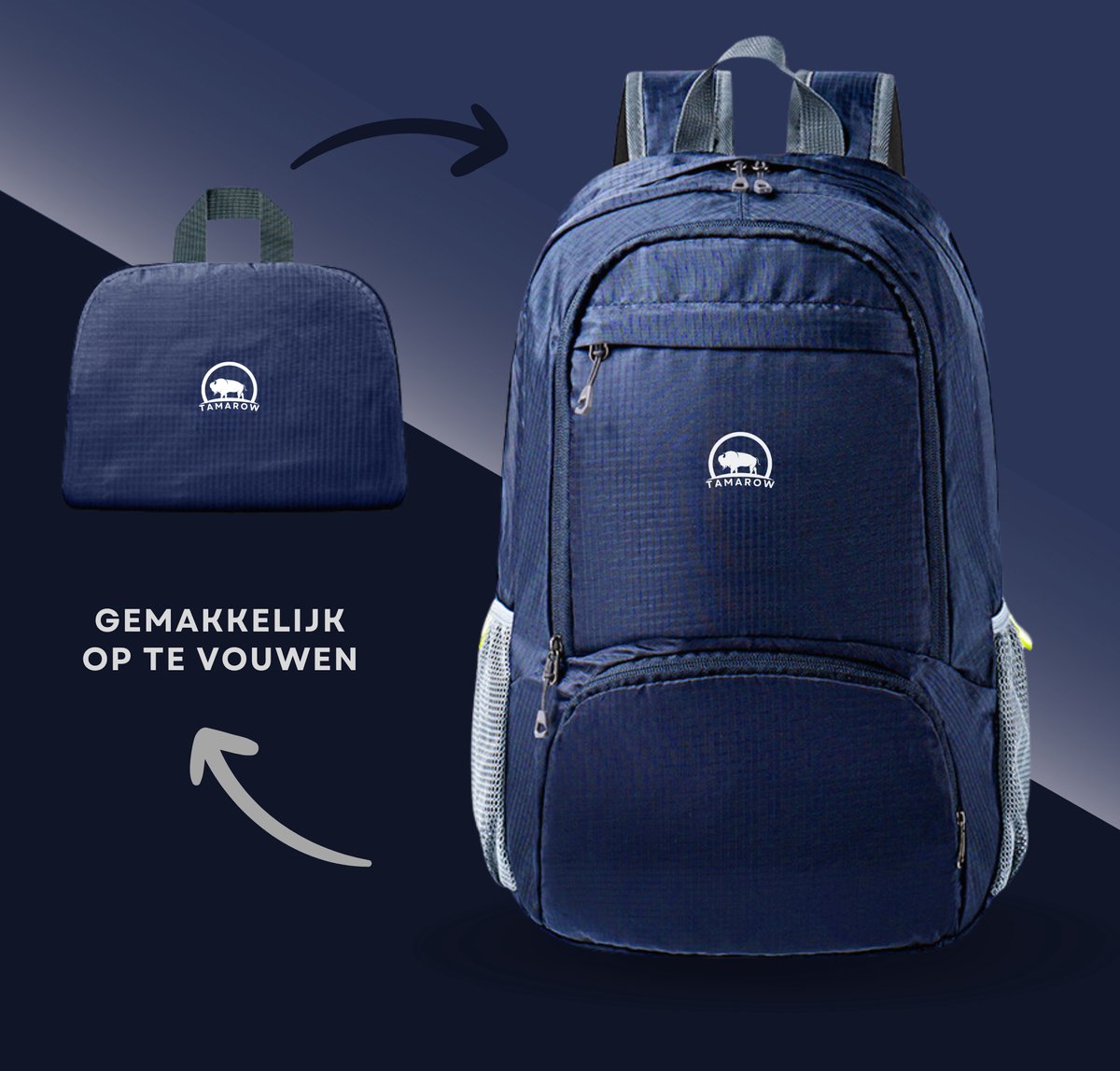 Opvouwbare Rugtas 26 Liter Blauw