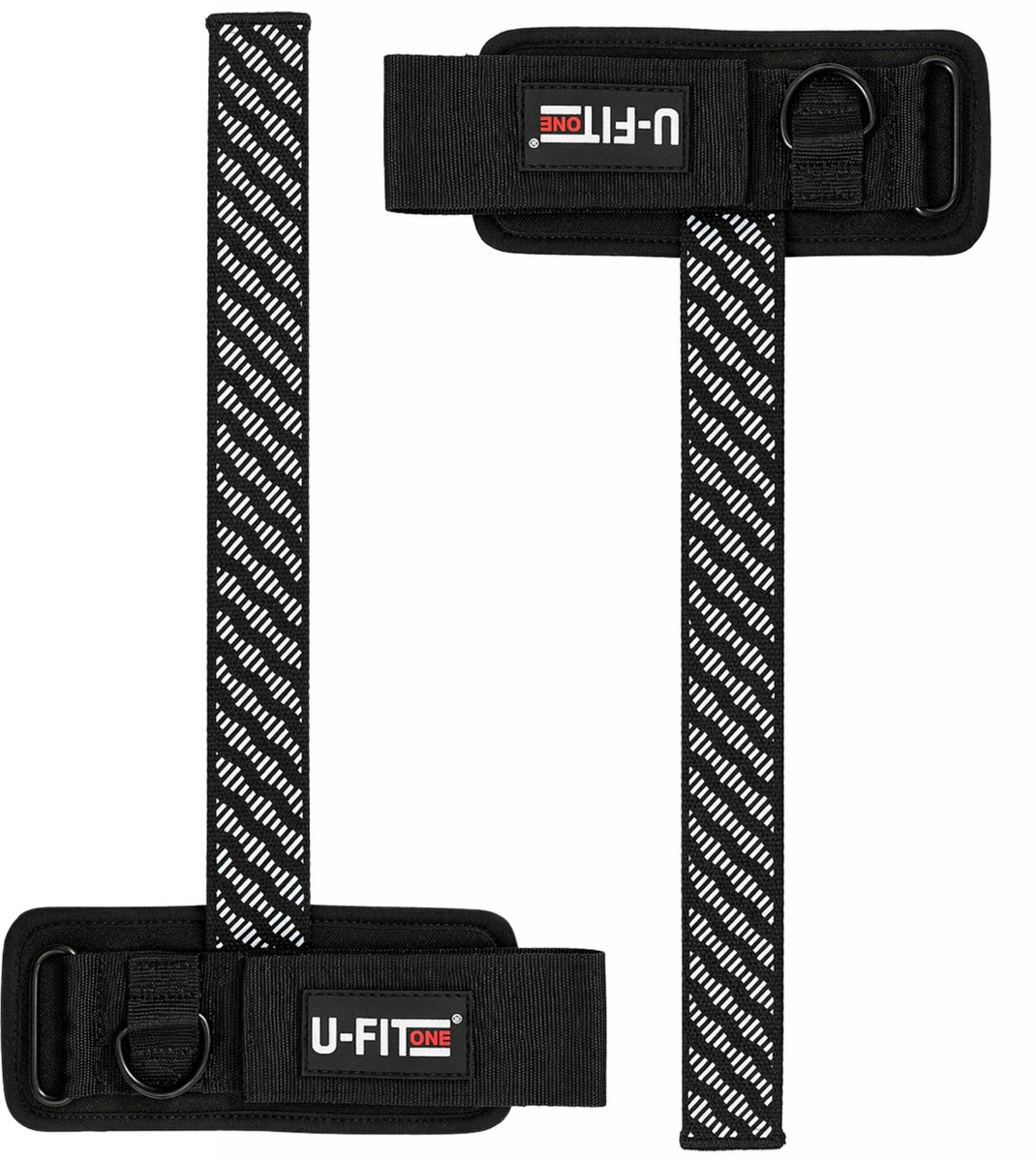 3 in 1 Lifting Straps Zwart