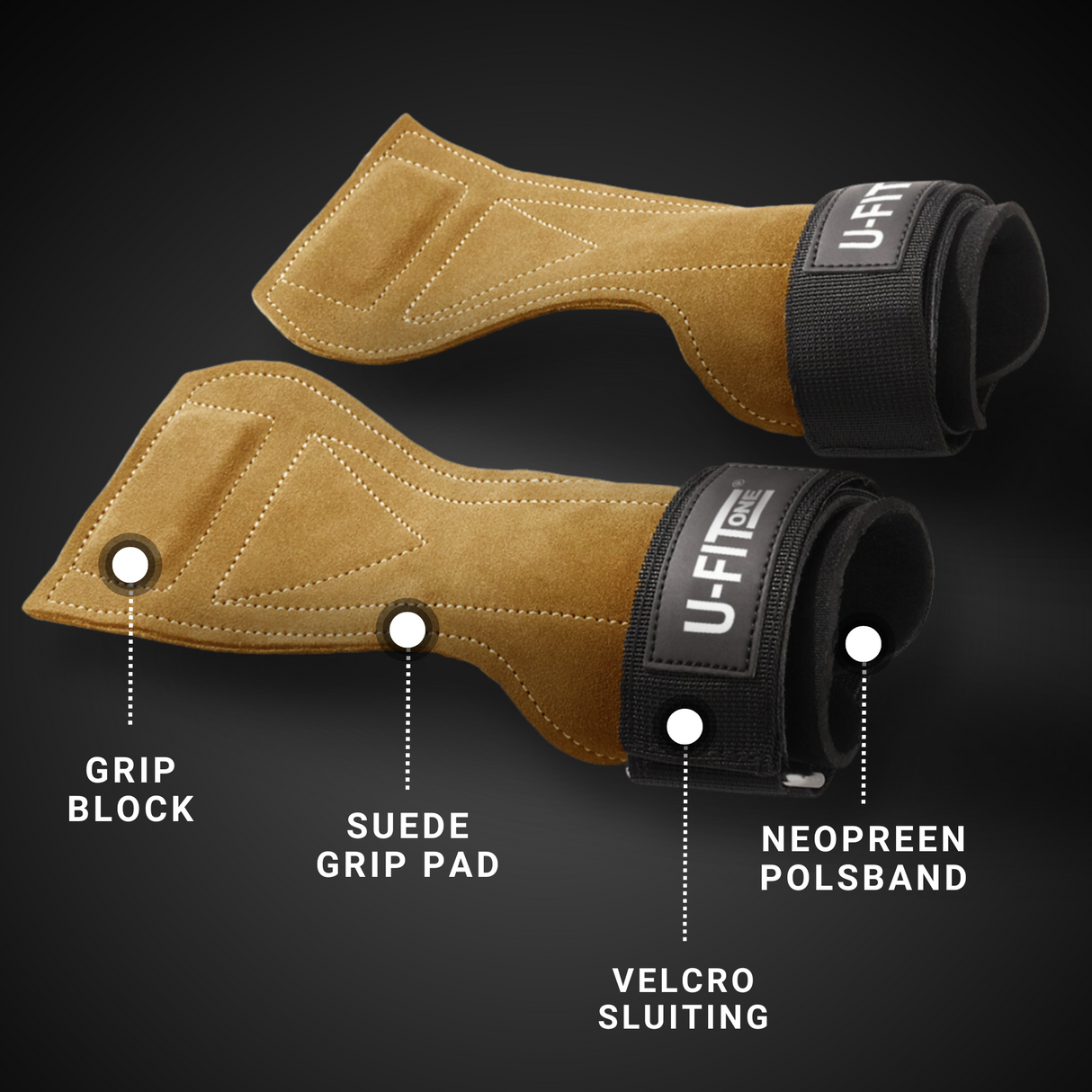 Leren Lifting Straps
