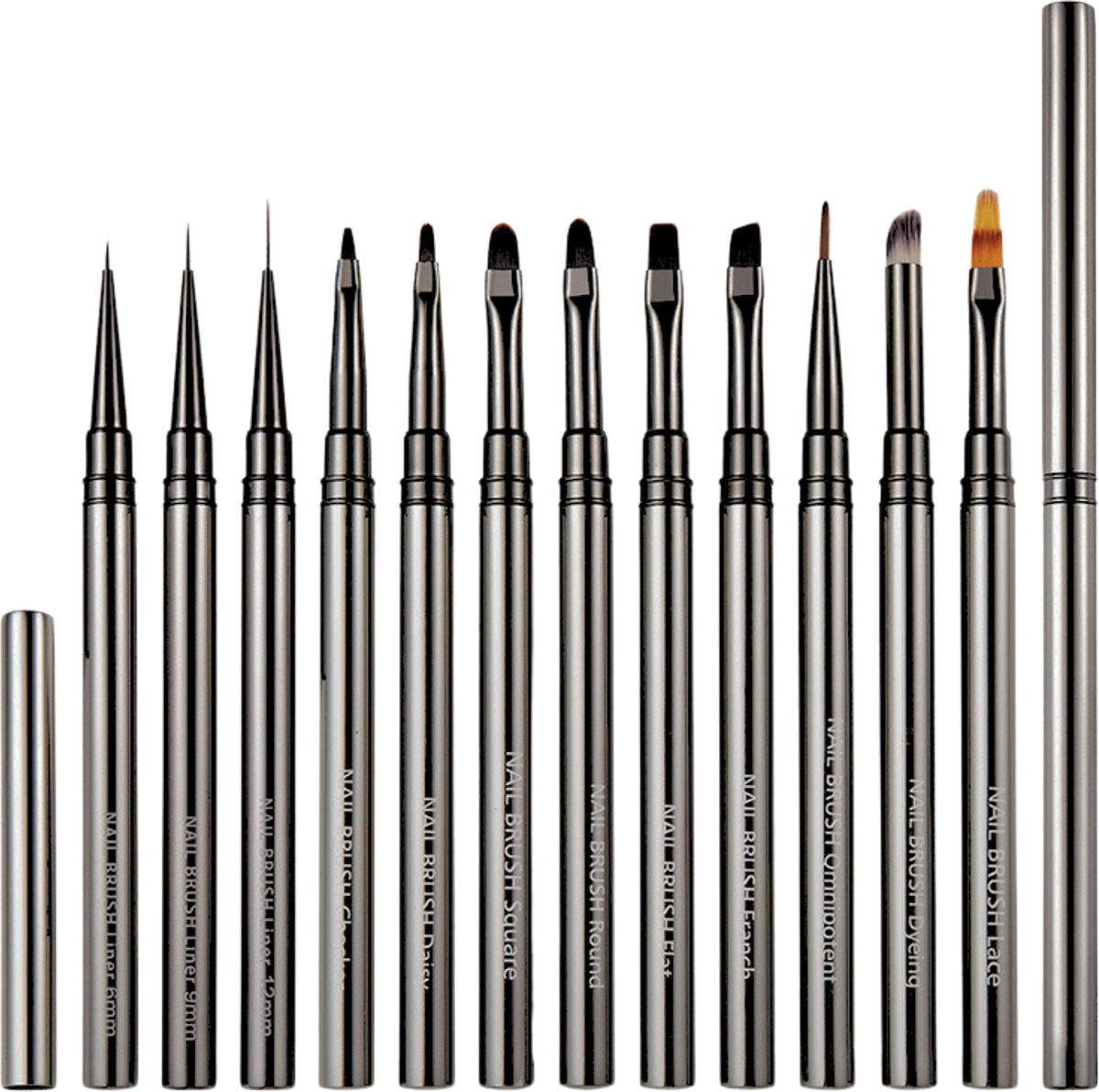 12 delige Nail Art Penselen Set