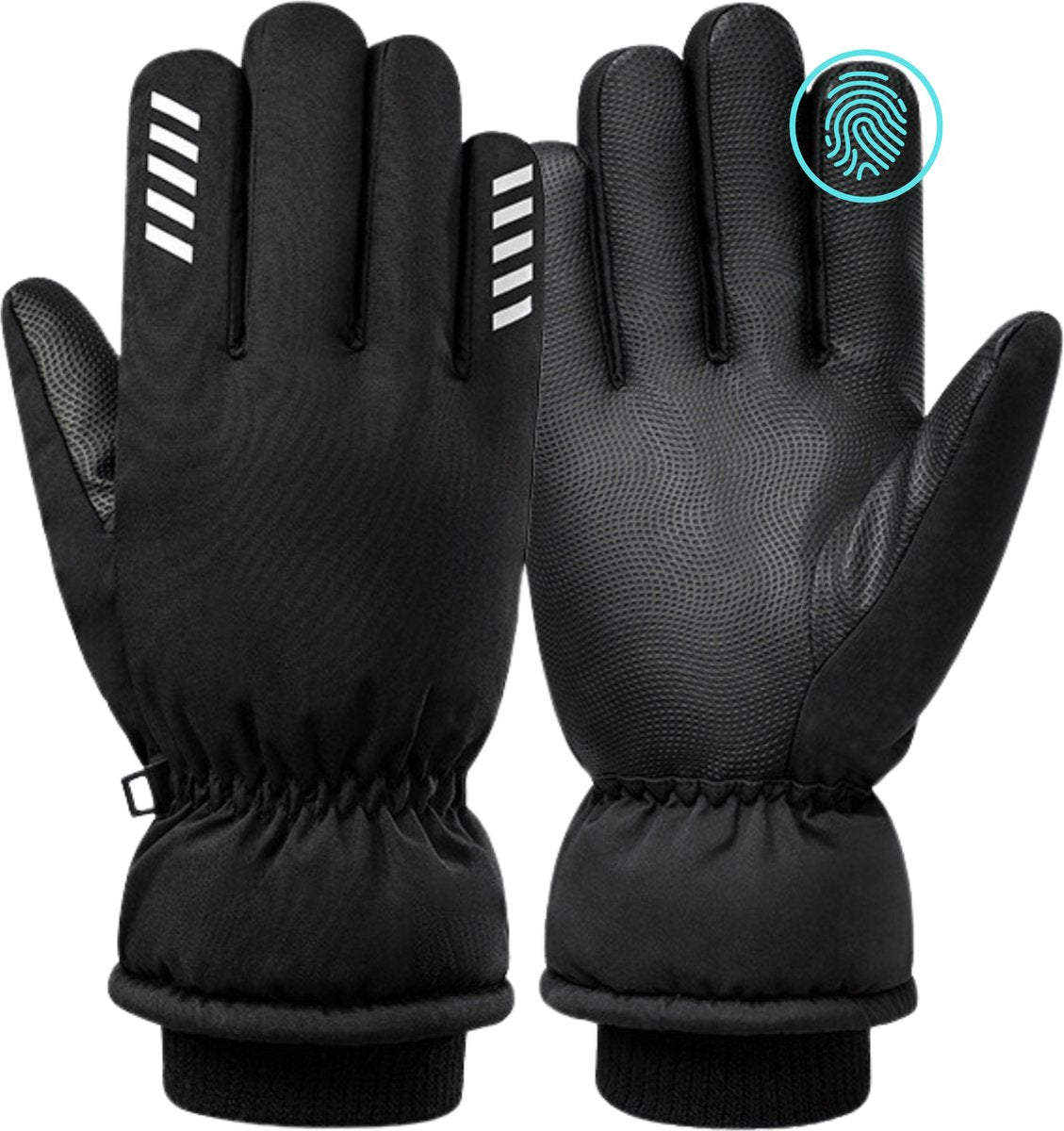 Ski Handschoenen 1 Paar Zwart