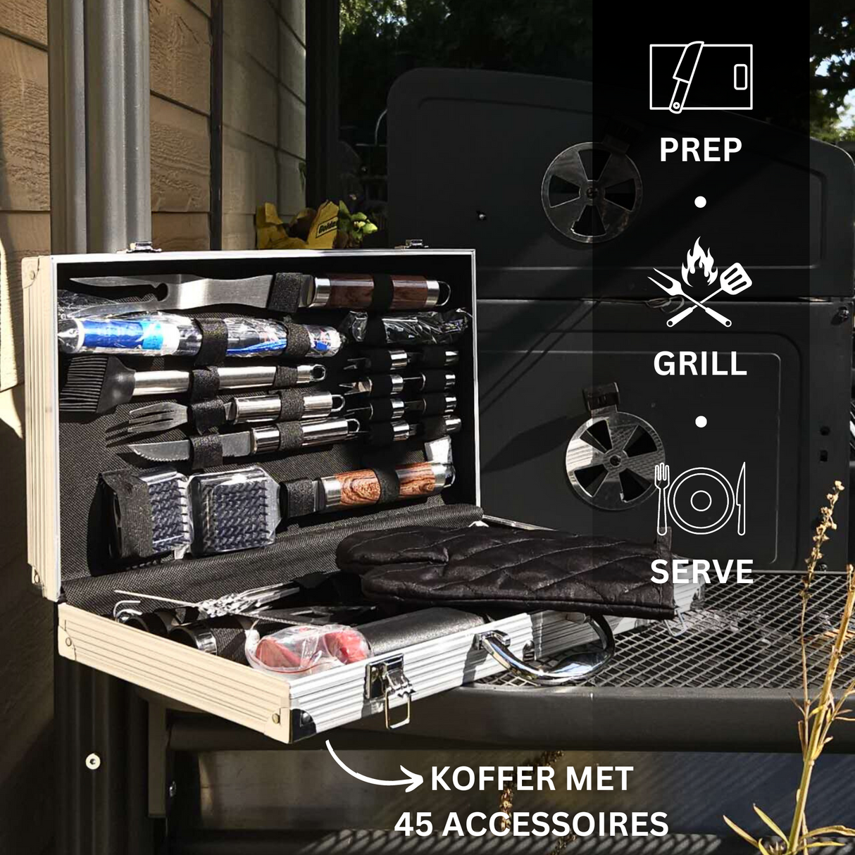 Barbeque Kookgerei Set