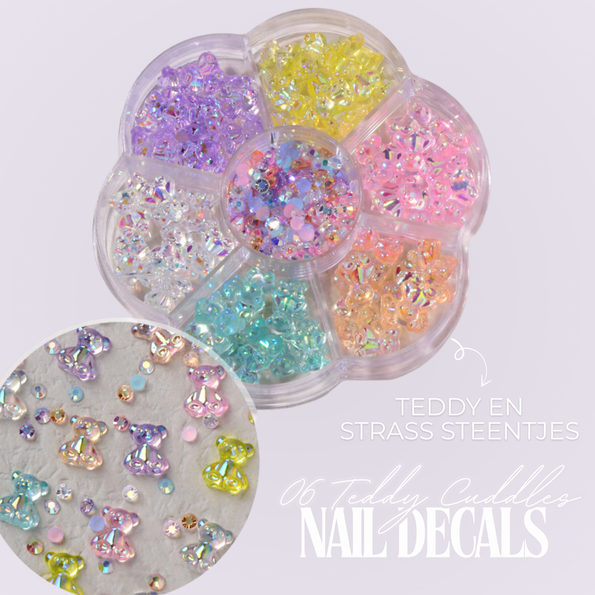 Nail Charm Carousel Nr. 6