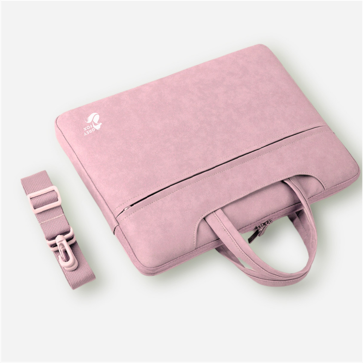 PU Leren Laptophoes Roze