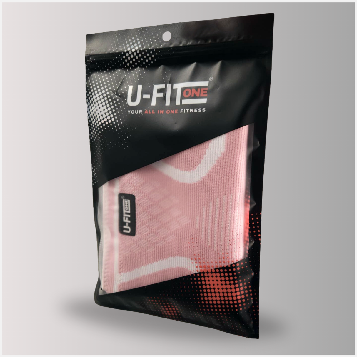 3D Compressie Kniebrace Roze 1 Paar