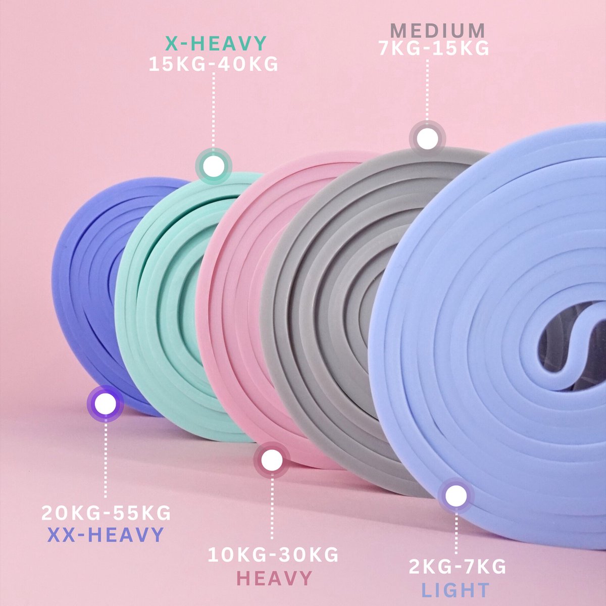 Long Resistance Band Set