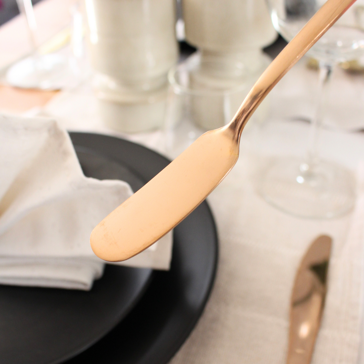 Botermesjes Rose Goud