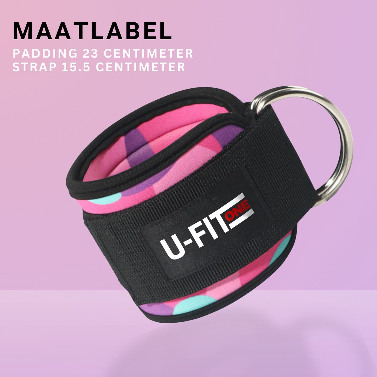 Ankle Straps Camouflage Paars