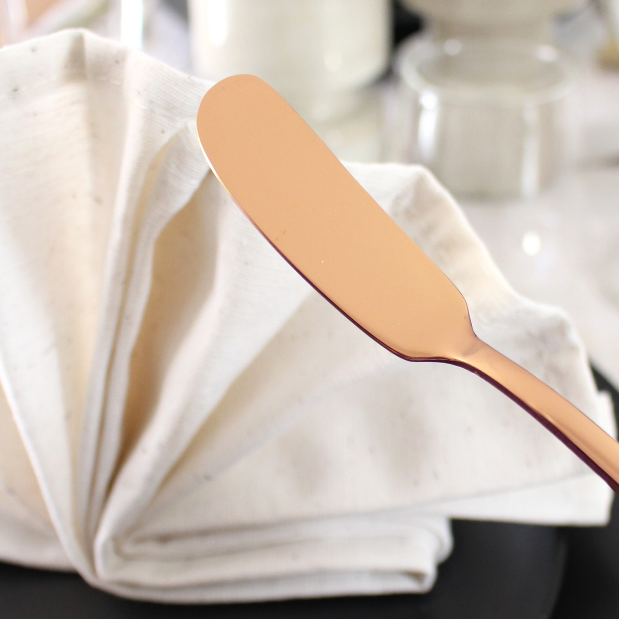 Botermesjes Rose Goud