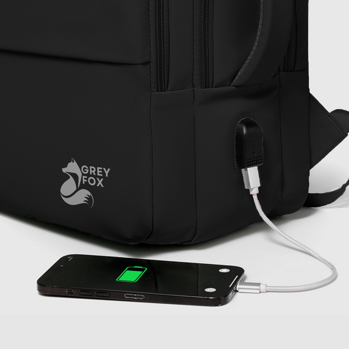 Laptop Rugzak USB 17inch 30L Zwart