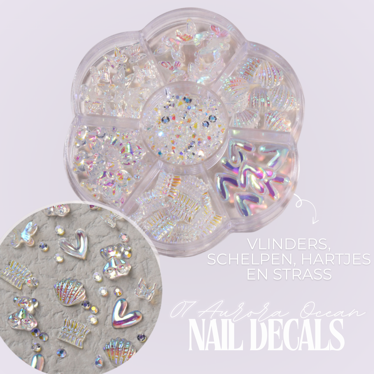 Nail Charm Carousel Nr. 7