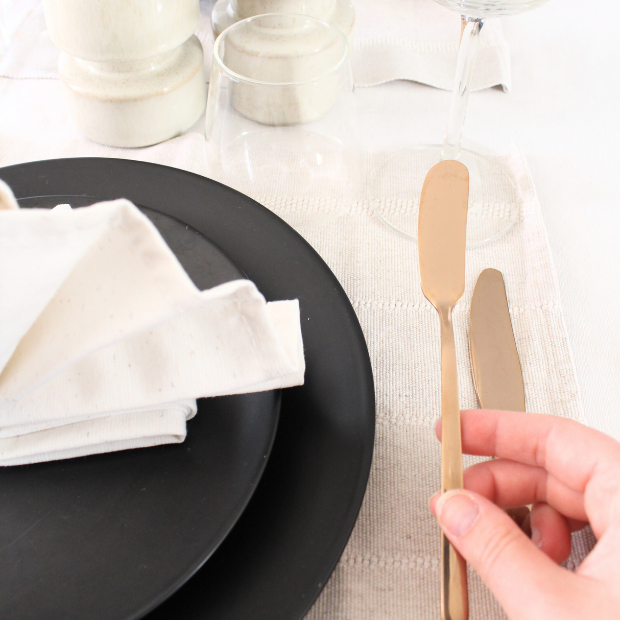 Botermesjes Rose Goud