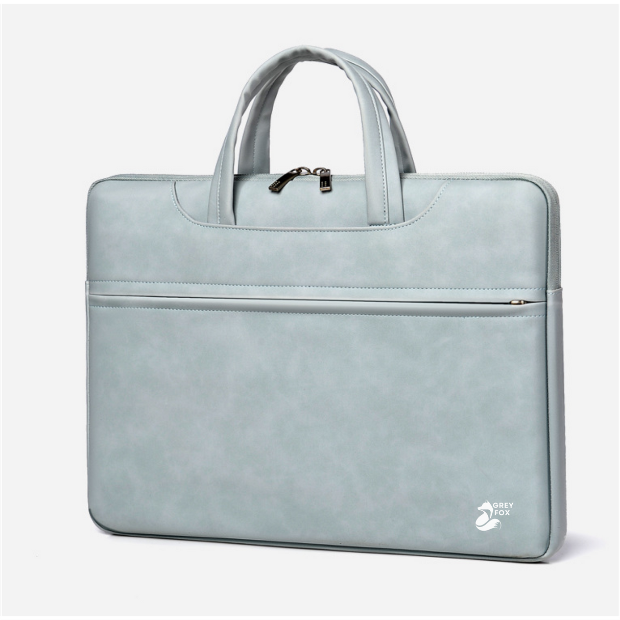 PU Leren Laptophoes Blauw