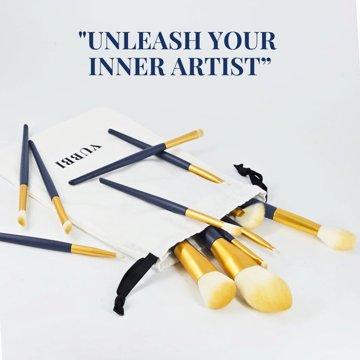 12-delige Make Up Borstels