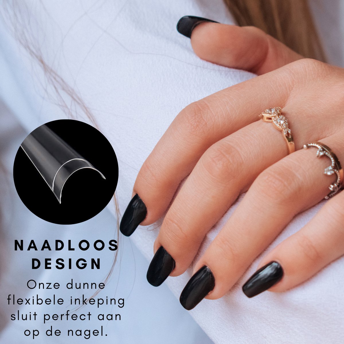 Transparante Nagel Tips 500 stuks