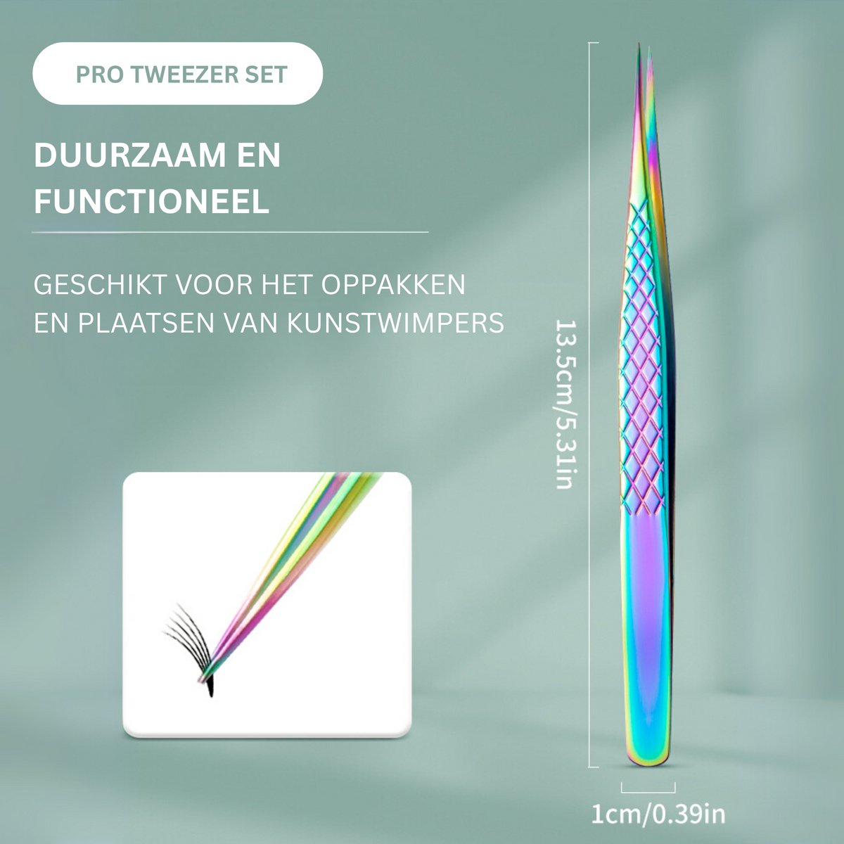 Wimperextension Pincet Set