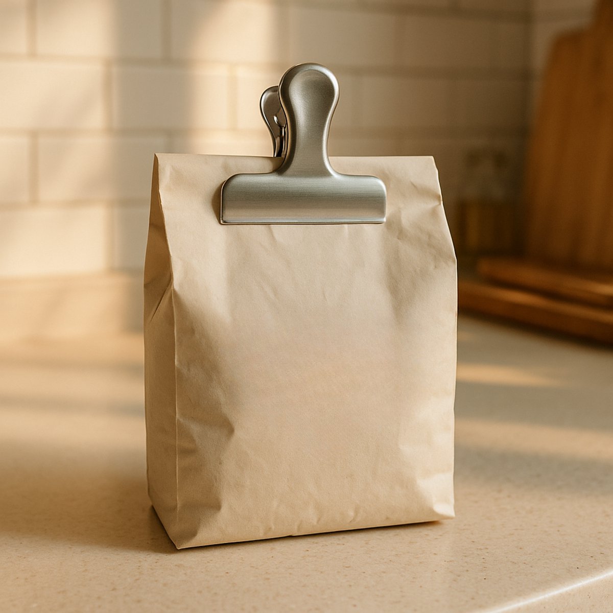 Vershoudclips Zilver 56mm 8 Stuks