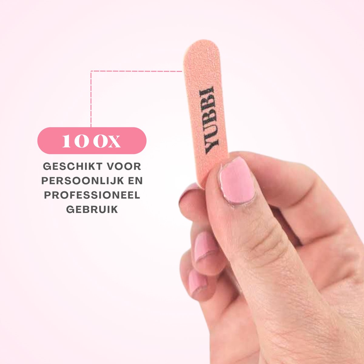 Mini Nagelvijlen 100 Stuks