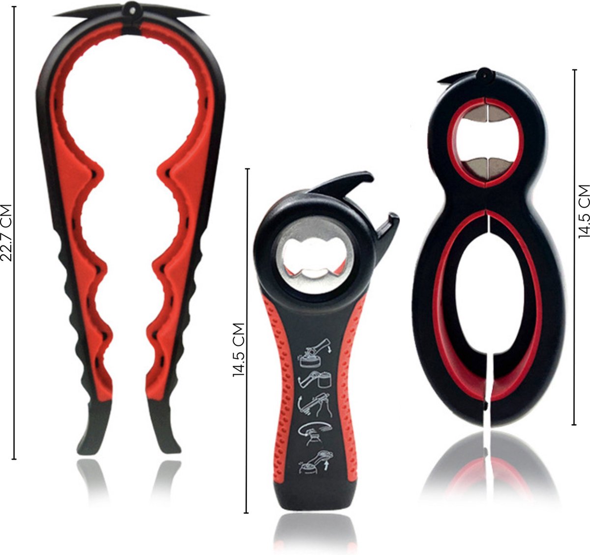 Dekselopener Multifunctionele Set