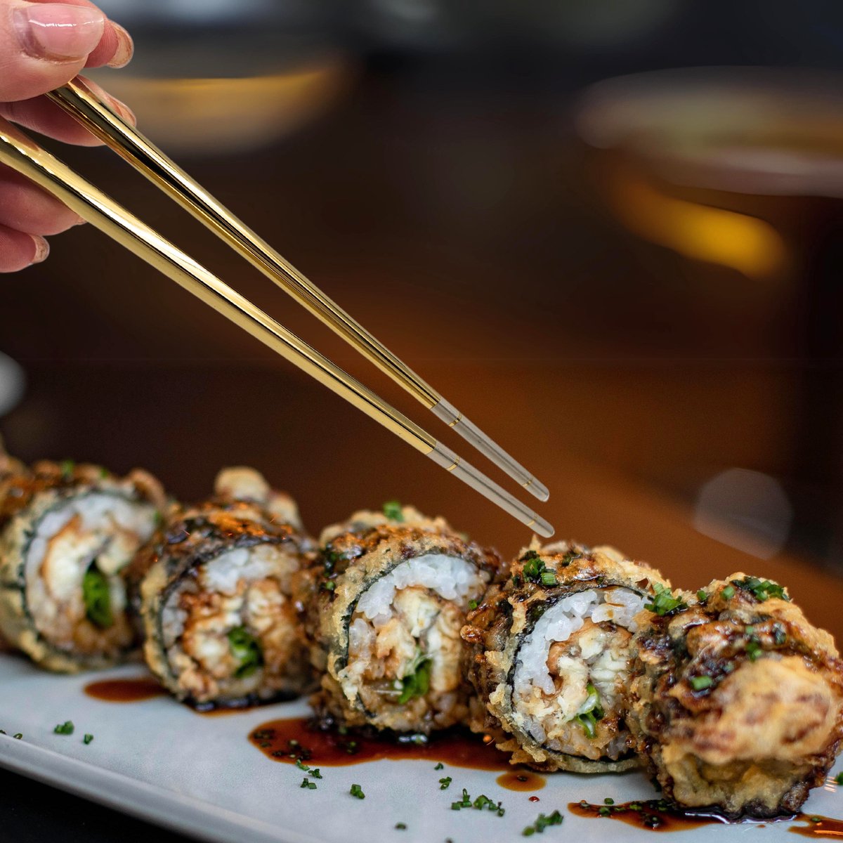 Chopstick Set Lux Goud