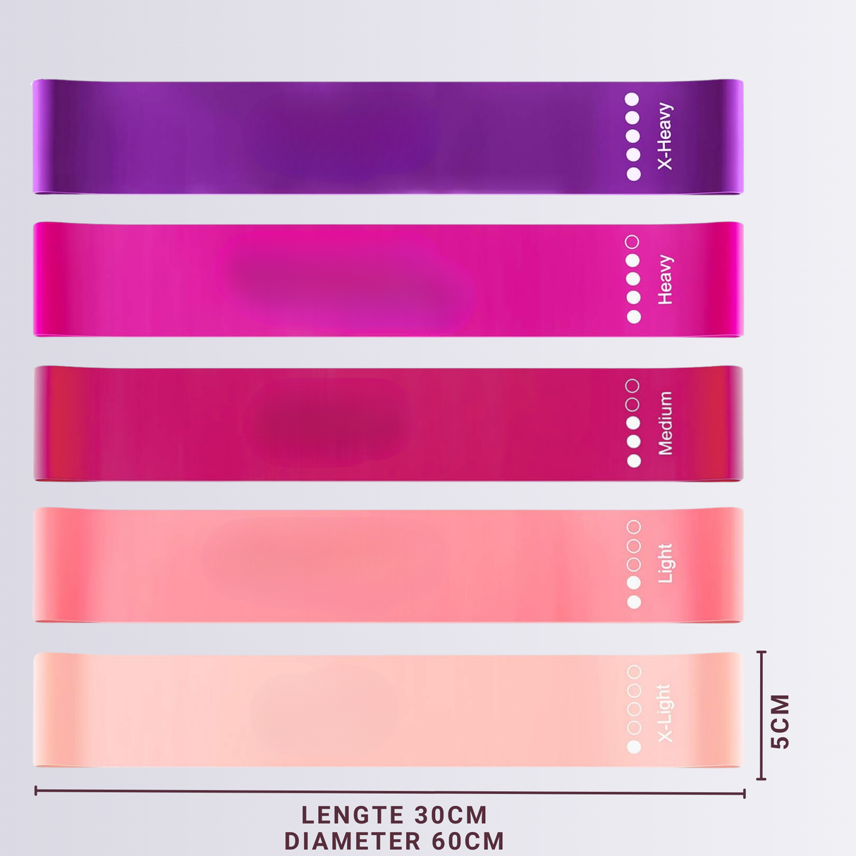 Weerstandsbanden Roze