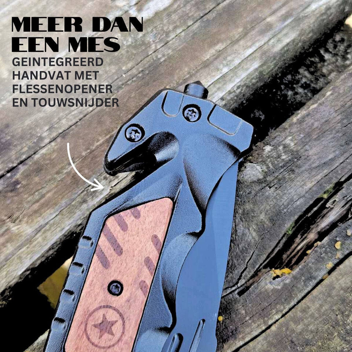 Opvouwbaar Zakmes Hout