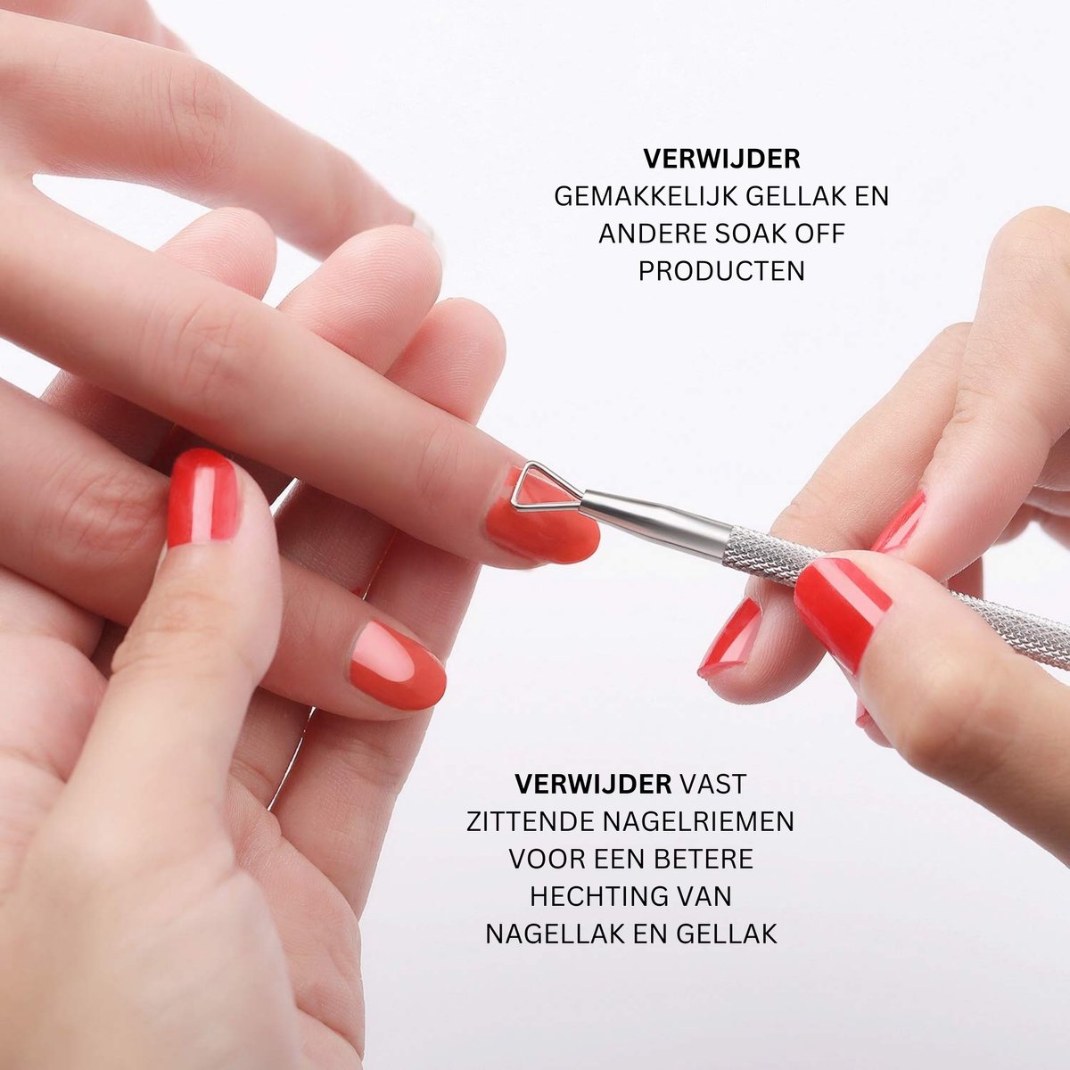 Professionele RVS Nagel Tool Set