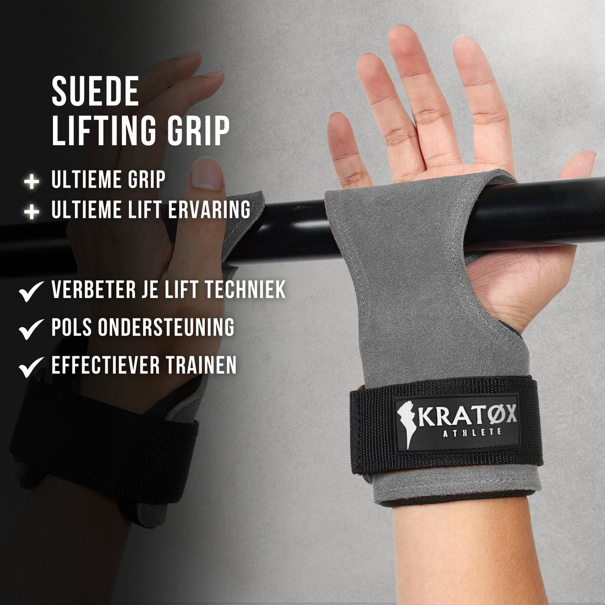 Leren Lifting Straps