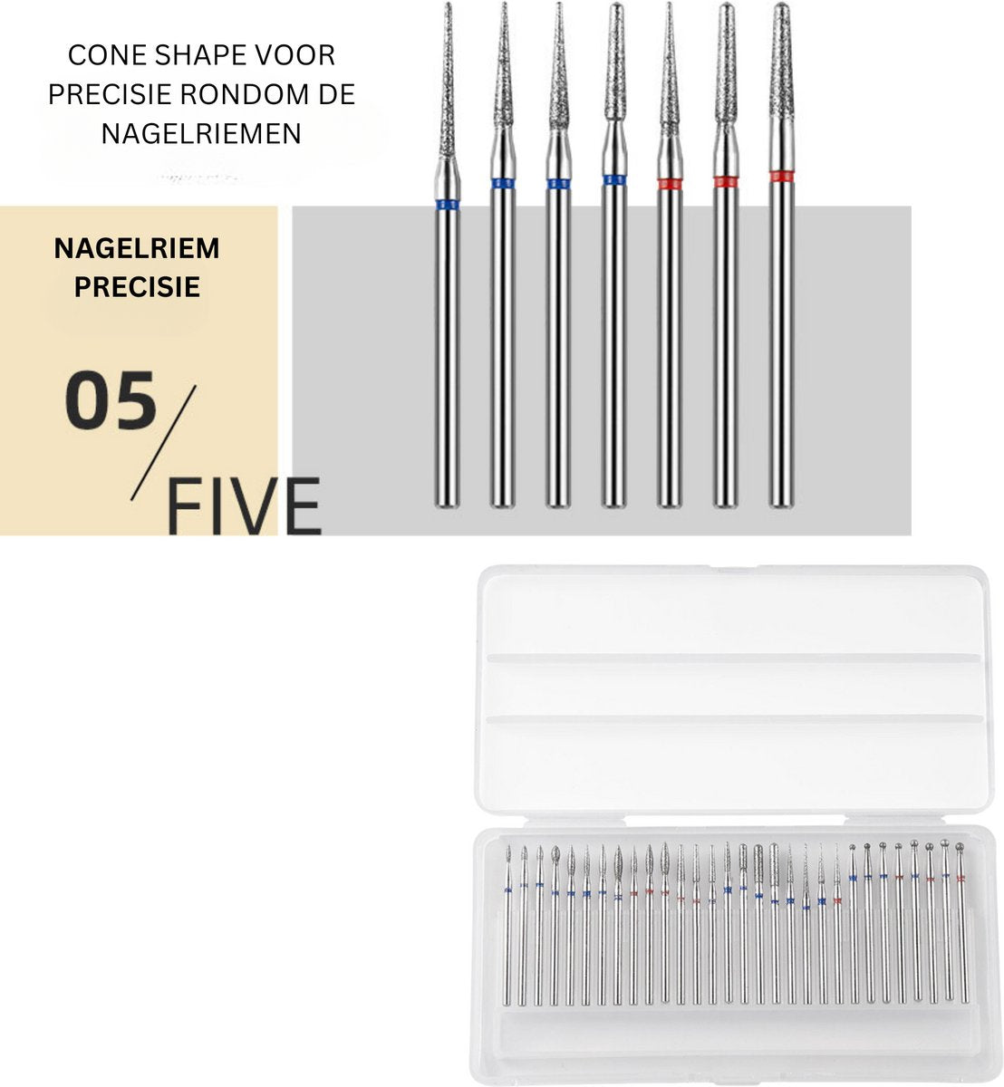 Bitjes Nagelfrees Opzetstukken 30 Stuks